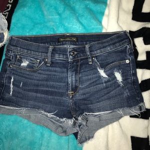 Abercrombie jean shorts!